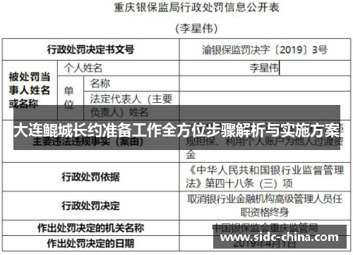 大连鲲城长约准备工作全方位步骤解析与实施方案